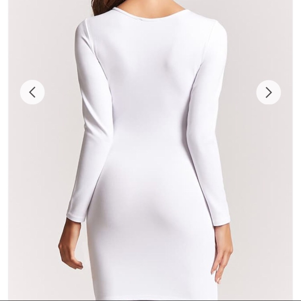 white dress from forever 21 - Picture 3 of 6